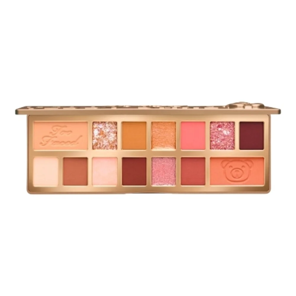 Too Faced Teddy Bare Eyeshadow And Face Palette 14 Shades Rare Discontinued